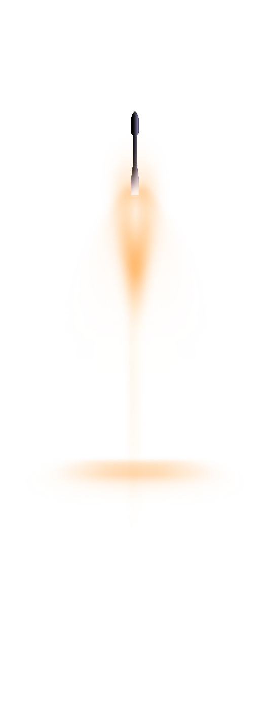 A rocket launch fire.